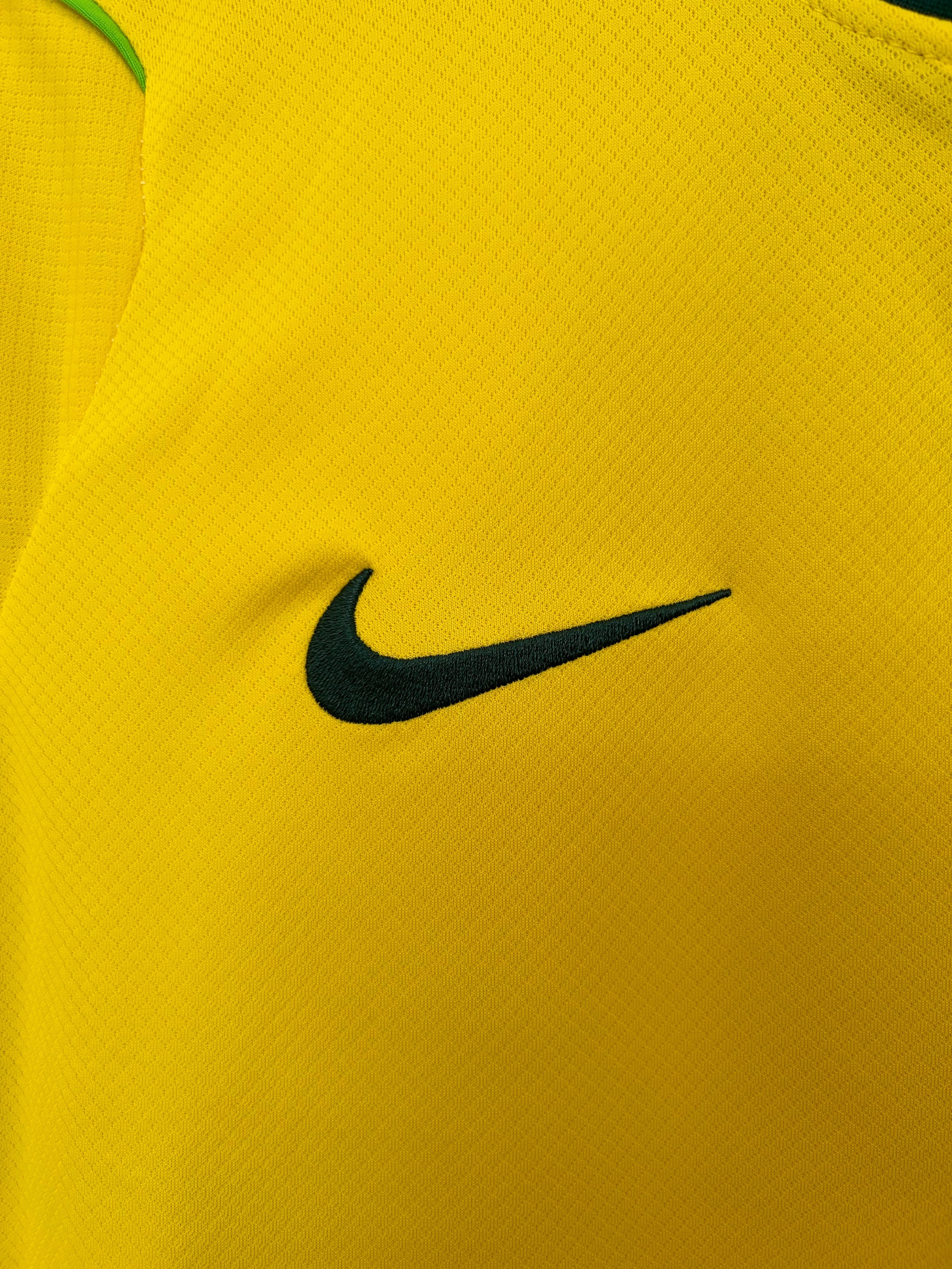 Camiseta Mujer Brasil 2026 Mundial Nike - Yellow