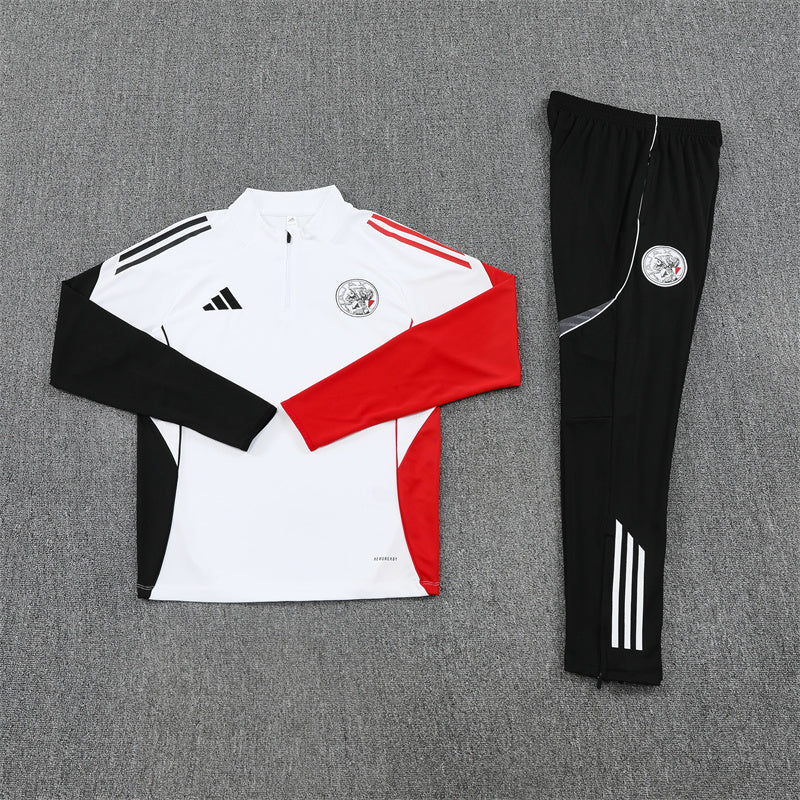 Entrenamiento Suit Ajax 25/26 White - Invierno