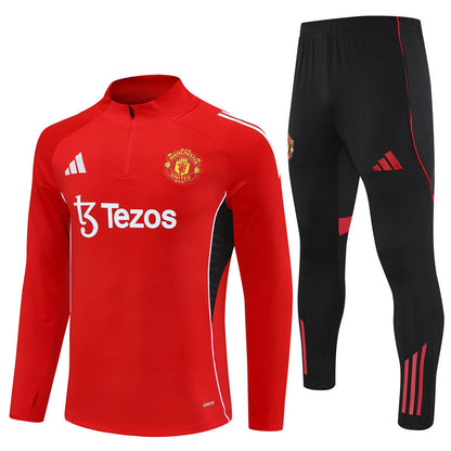 Entrenamiento Suit Manchester United 25/26 Rojo - Invierno