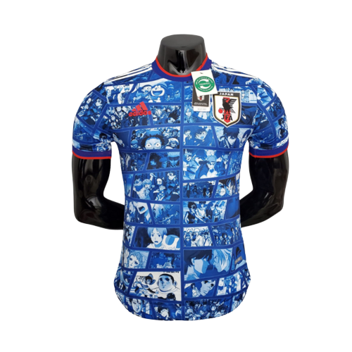 Camiseta Seleção Japão [Especial Anime] 2021 Adidas - Azul