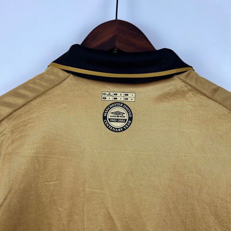 Jersey Retrô Manchester United Edição 100 Anos, Dupla Face