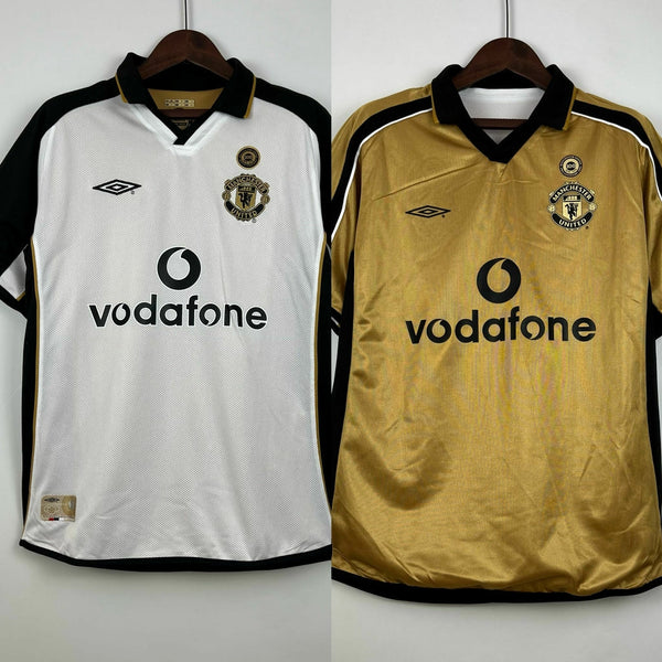 Jersey Retrô Manchester United Edição 100 Anos, Dupla Face