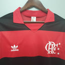 Camiseta Flamengo Retrô 1982 Vermelha e Preta - Adidas