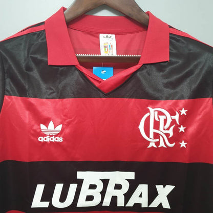 Camiseta Flamengo Retrô 1990 Vermelha e Preta - Adidas
