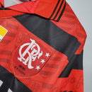 Jersey Flamengo Retrô 1995 Vermelha e Preta