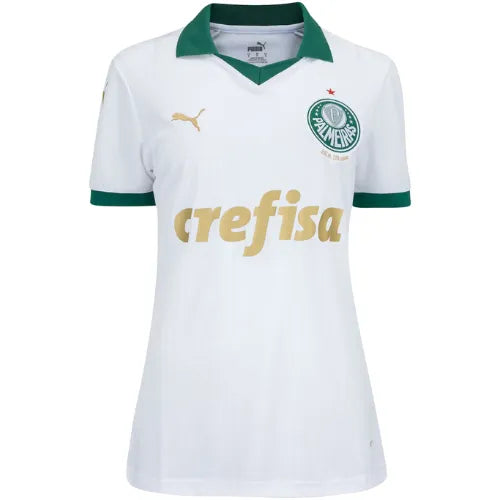 Jersey Feminina do Palmeiras Away 24/25  - Branca