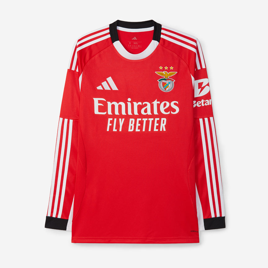Camiseta Benfica 25/26 Manga Larga Primera Equipación