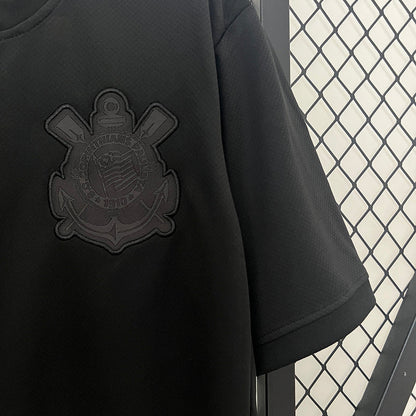 Camiseta Corinthians 24/25 Black All Sponsors