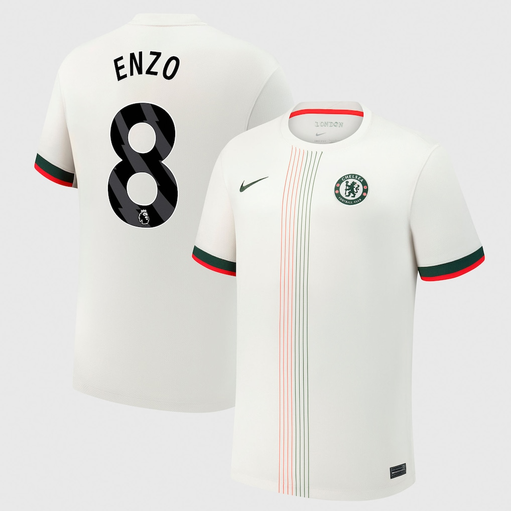 Camiseta Chelsea 25/26 Segunda Equipación #8 ENZO
