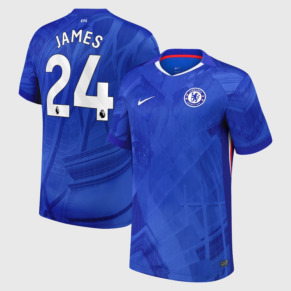 Camiseta Chelsea 25/26 Primera Equipación #24 JAMES