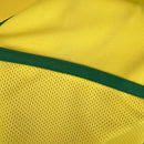 Jersey Retrô Seleção Brasil 2002/02 Home