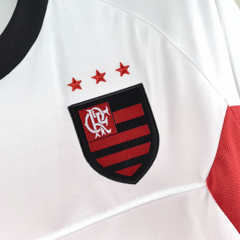 Camiseta Flamengo Retrô 2001 - Branco