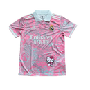 Jersey Real Madrid Hello Kitty 24/25 s/n° Torcedor Adidas Masculina - Rosa