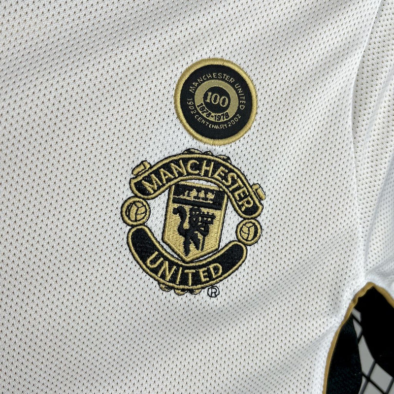 Jersey do Manchester United  Retrô 2001/02 Centenary Reversible