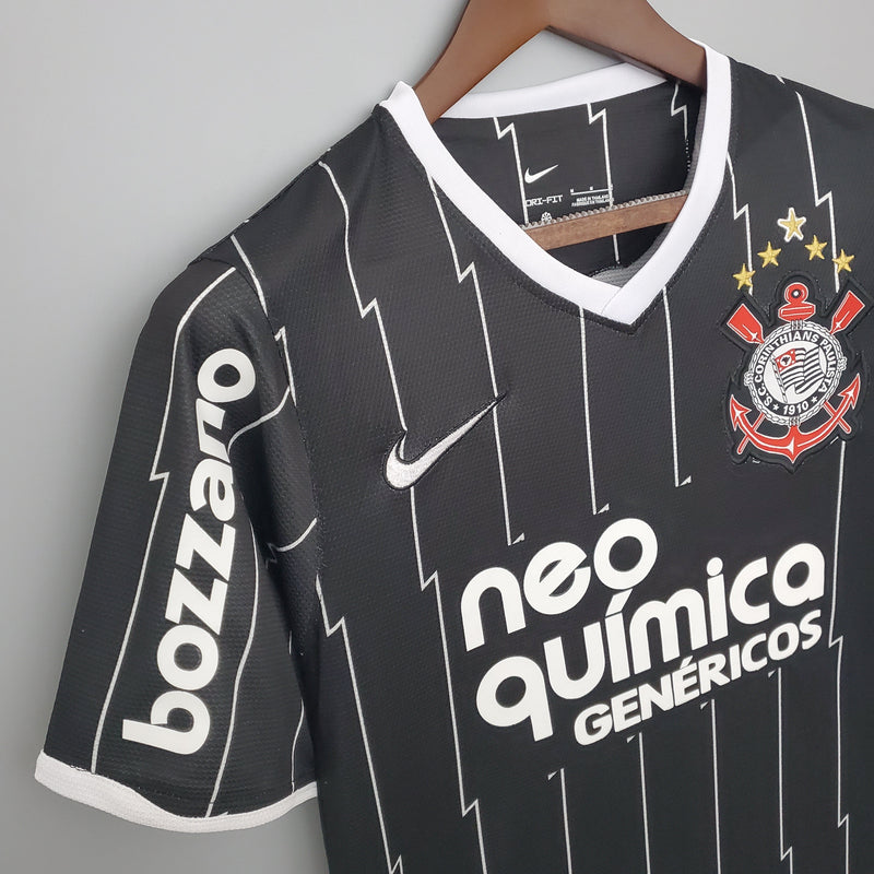 Jersey Corinthians Retrô 11/12 - Preto
