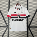 Camiseta 2024∕25 sao paulo home+All sponsors