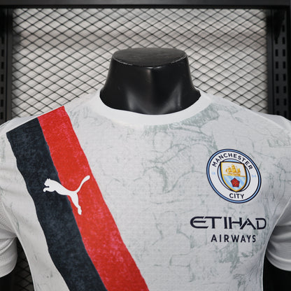 Camiseta Manchester City 25/26 Versión Jugador Segunda Equipación
