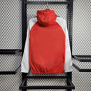 Windbreaker Internacional 24/25 - Branco e Vermelho