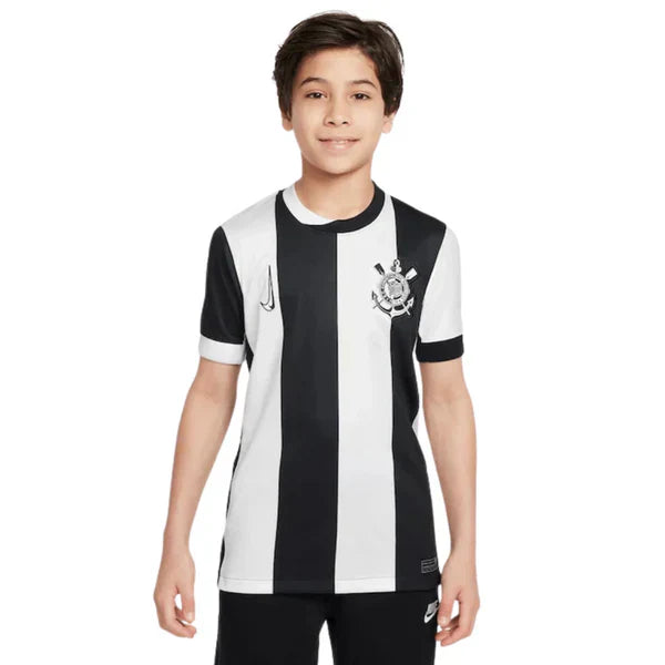 Kids Corinthians III 24/25 - Preto e Branco