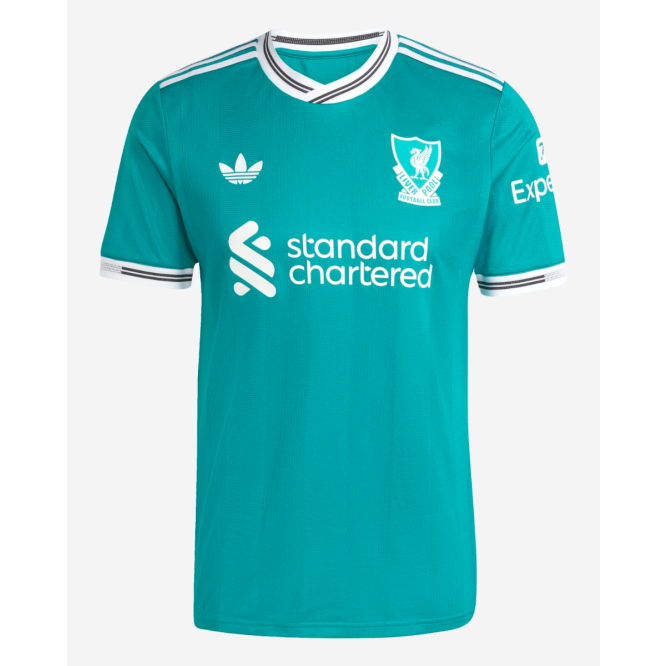 Camiseta Liverpool 25/26 Versión Jugador Tercera Equipación