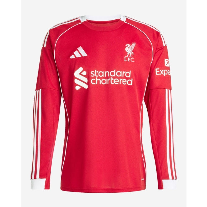 Camiseta Liverpool 25/26 Long Sleeve Primera Equipación