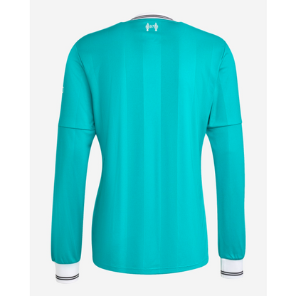 Camiseta Liverpool 25/26 Versión Jugador Tercera Equipación Manga Larga