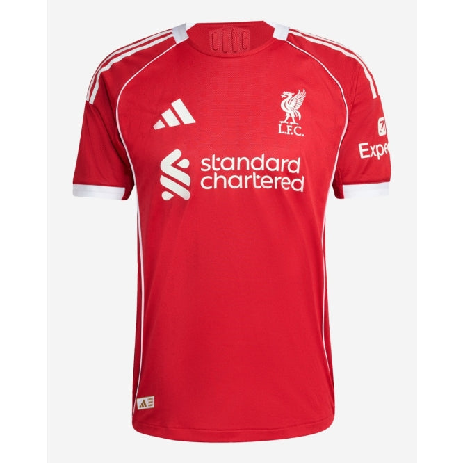 Camiseta Liverpool 25/26 Versión Jugador Primera Equipación