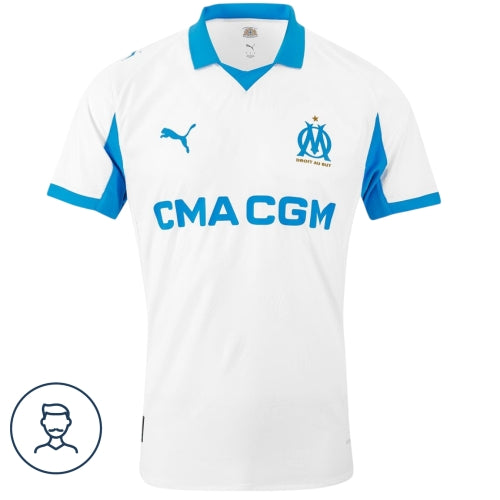 Camiseta Olympique Marseille 25/26 Primera Equipación Versión Jugador