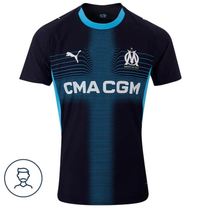 Camiseta Olympique Marseille 25/26 Segunda Equipación Versión Jugador