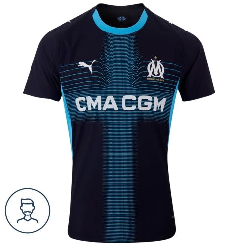 Camiseta Olympique Marseille 25/26 Segunda Equipación Versión Jugador