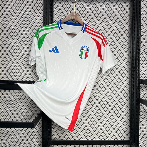 Camiseta Itália Away 24/25 s/n° Torcedor Adidas Masculino - Branca