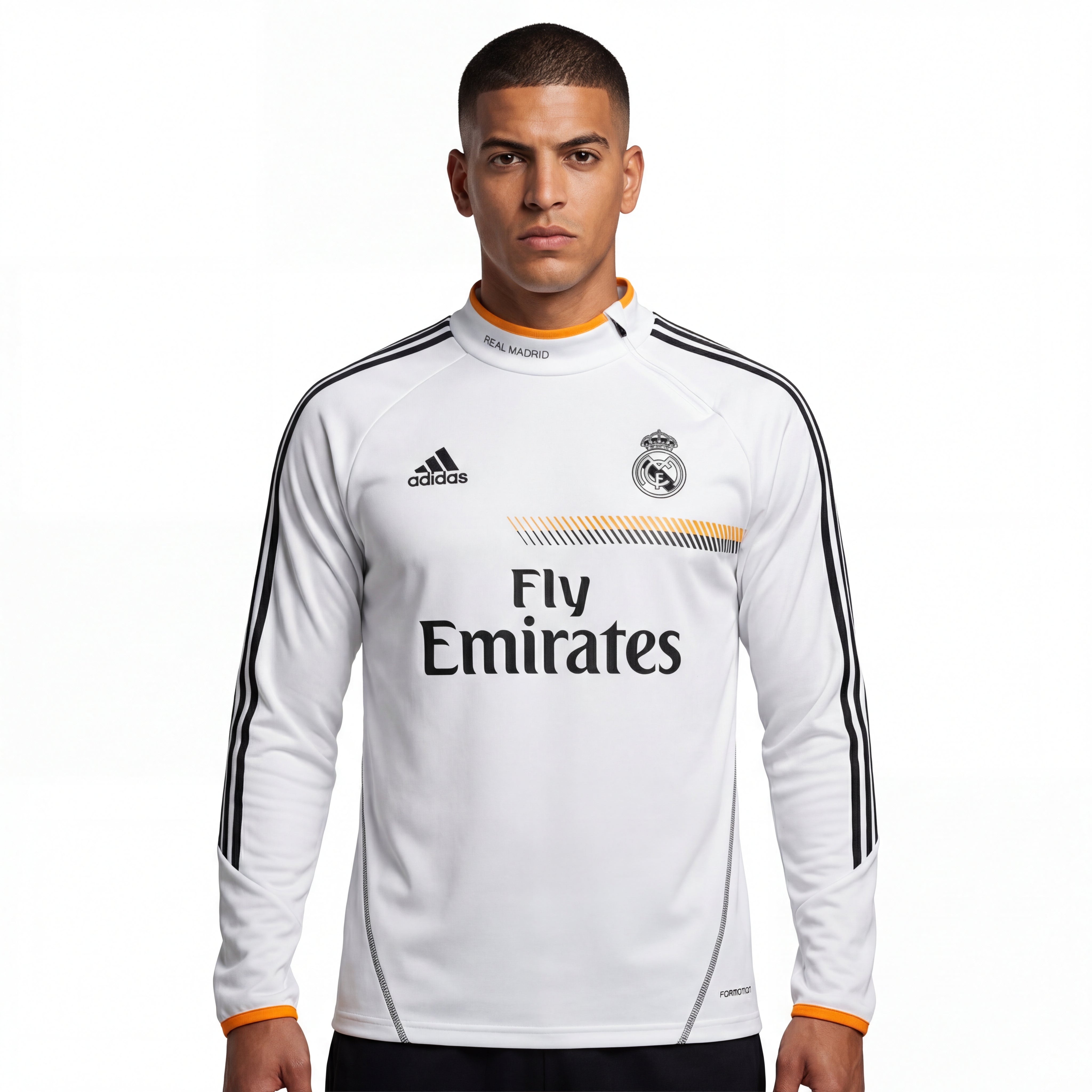 Real Madrid Manga Larga Entrenamiento suit 2013-14 Retro