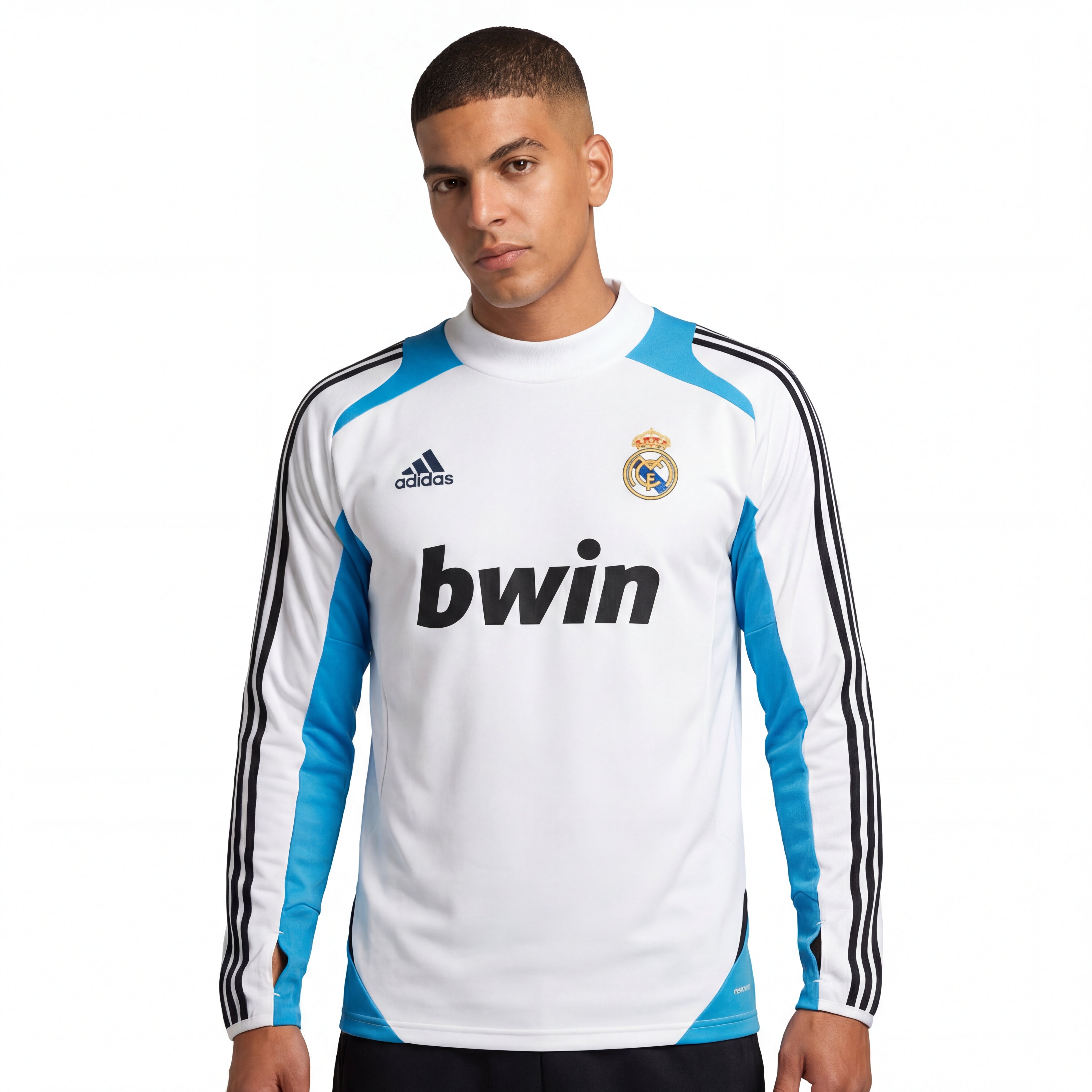 Real Madrid Manga Larga Entrenamiento suit 2012-13 Retro