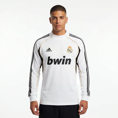 Real Madrid Manga Larga Entrenamiento suit 2011-12  Retro