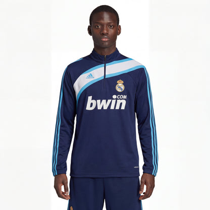 Real Madrid Manga Larga Entrenamiento suit 2009-10  Retro