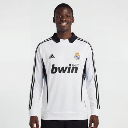 Real Madrid Manga Larga Entrenamiento suit 2008-09  Retro