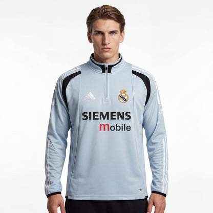 Real Madrid Manga Larga Entrenamiento suit 2004-05 Retro