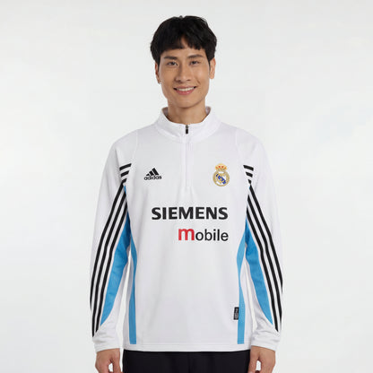 Real Madrid Manga Larga Entrenamiento suit 2003-04 Retro