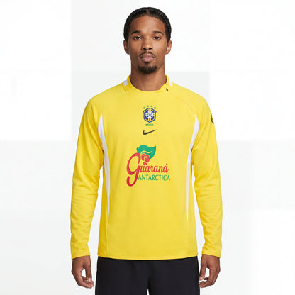 Brasil Manga Larga Entrenamiento suit 2002 Retro