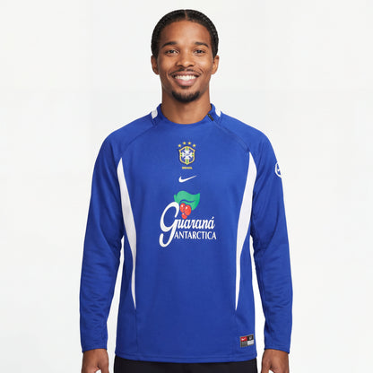 Brasil Manga Larga Entrenamiento suit 2002 Retro