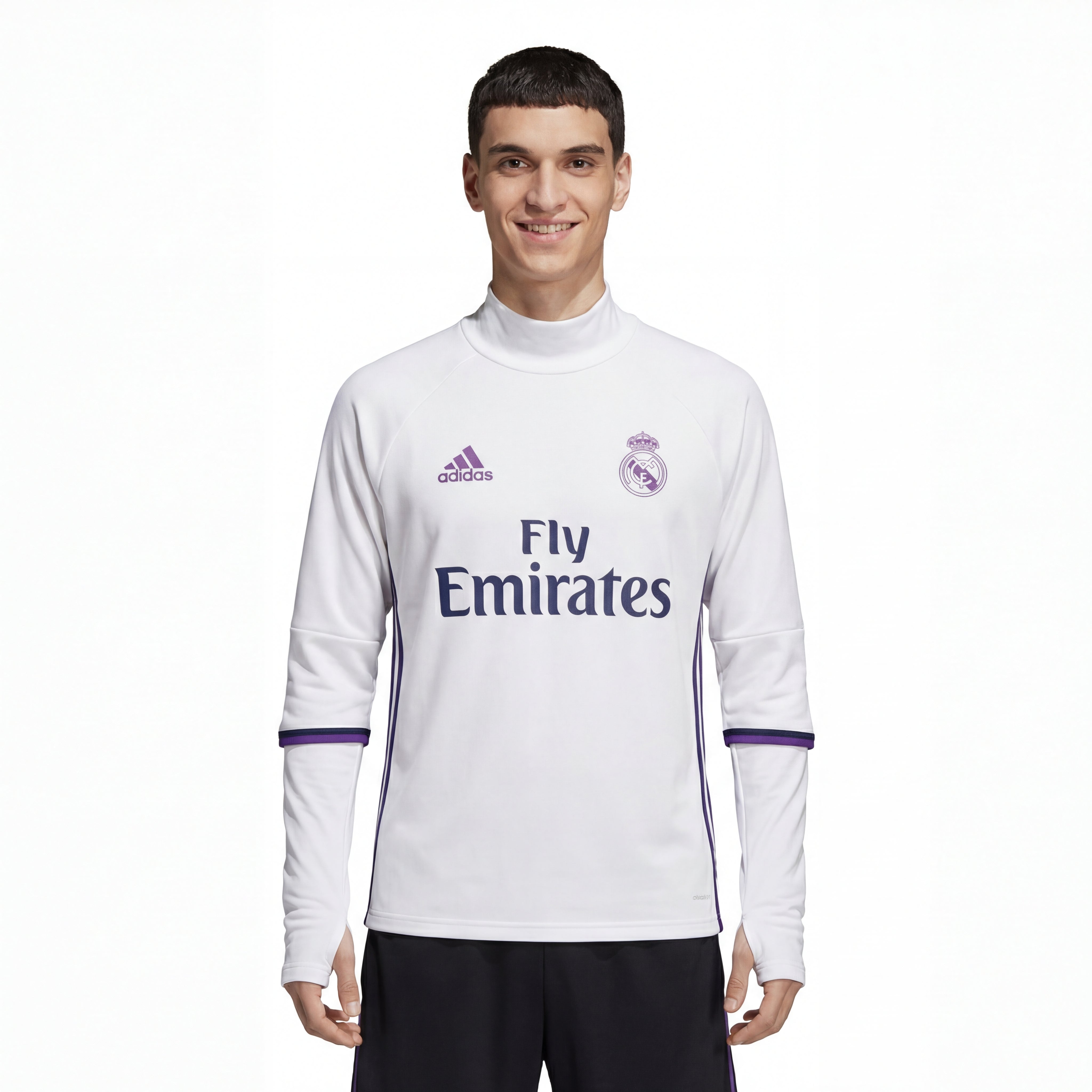 Real Madrid Manga Larga Entrenamiento suit 2016-17 Retro