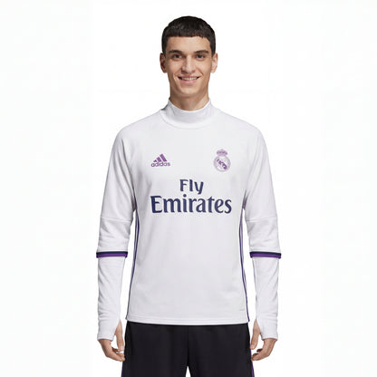 Real Madrid Manga Larga Entrenamiento suit 2016-17 Retro