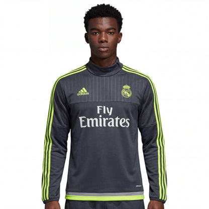 Real Madrid Manga Larga Entrenamiento suit 2015-16 Retro