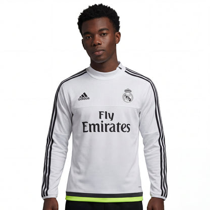 Real Madrid Manga Larga Entrenamiento suit 2015-16 Retro