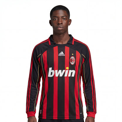 Camiseta Milan Manga Larga l Retro 2006/07