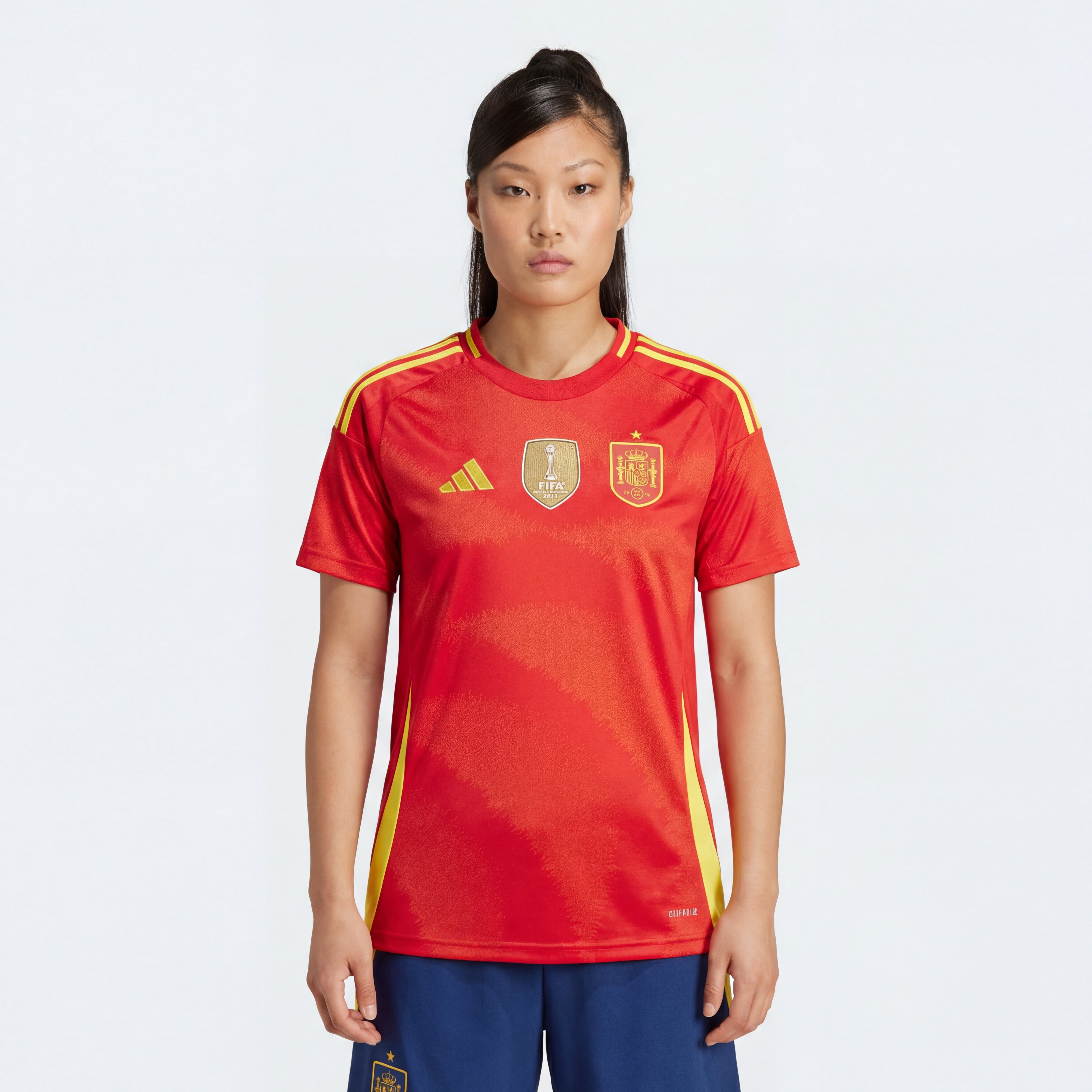Camiseta España Mujer 2025 Primera Equipación