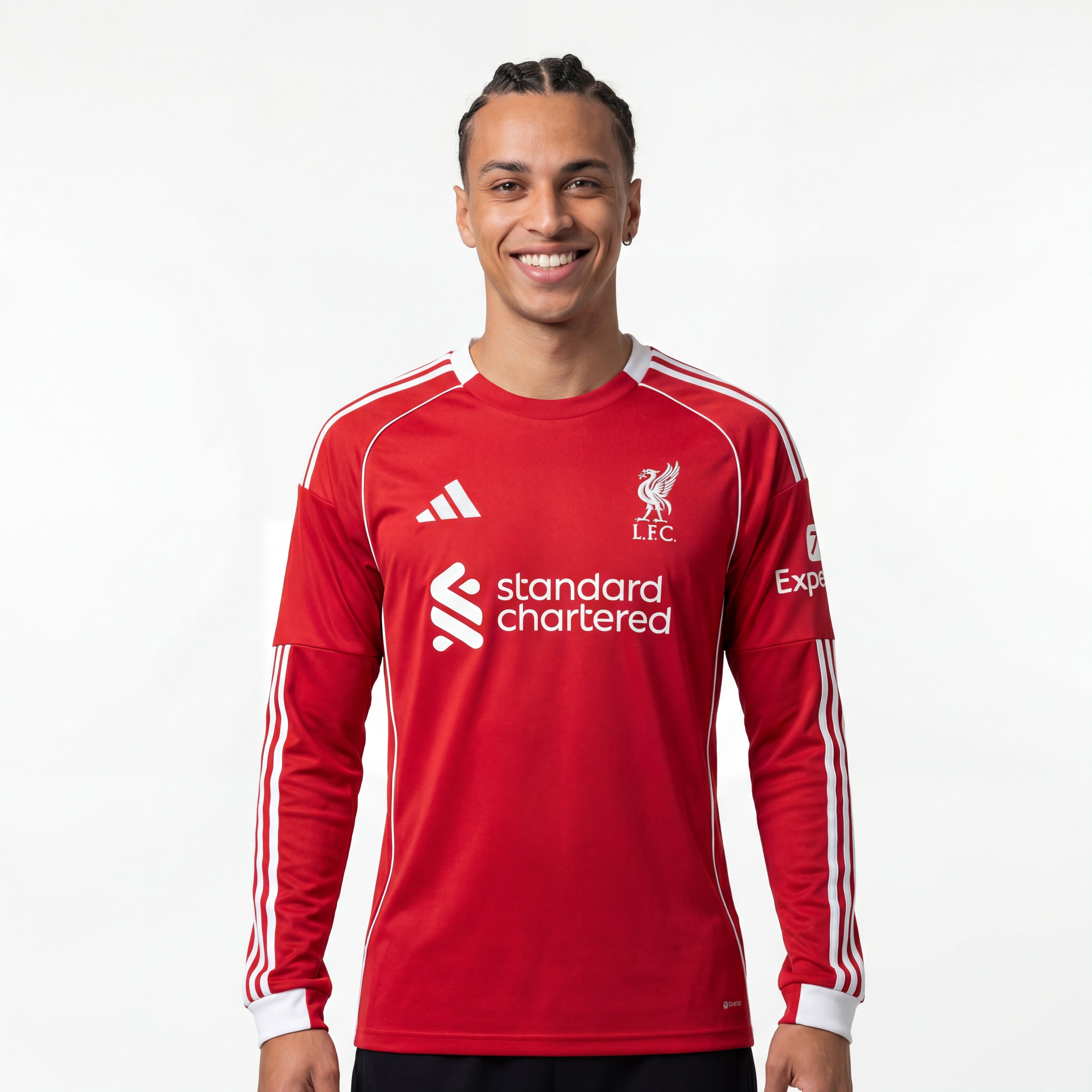 Camiseta Liverpool 25/26 Long Sleeve Primera Equipación