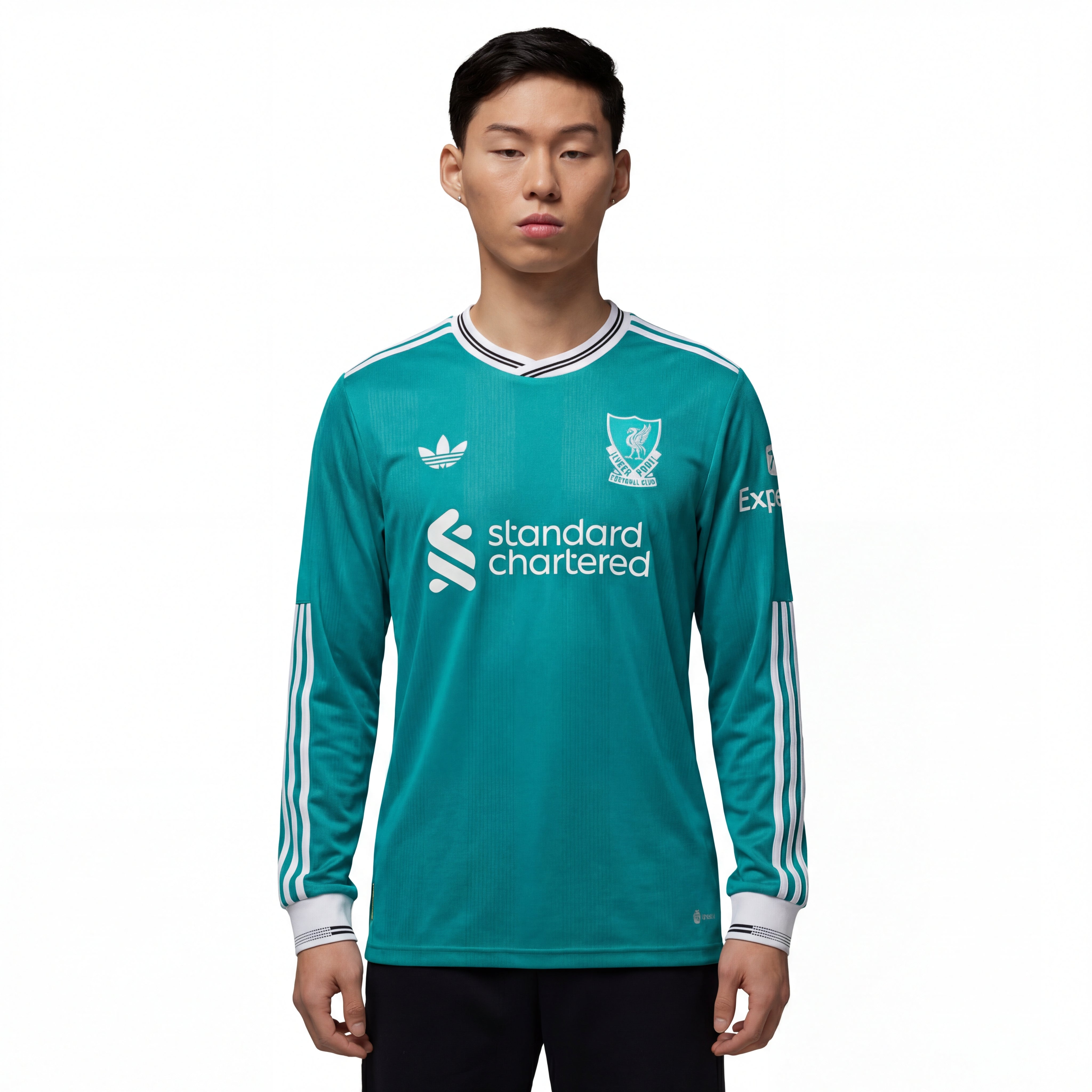 Camiseta Liverpool 25/26 Versión Jugador Tercera Equipación Manga Larga