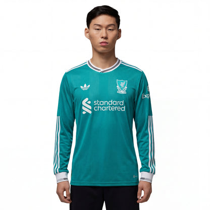 Camiseta Liverpool 25/26 Versión Jugador Tercera Equipación Manga Larga