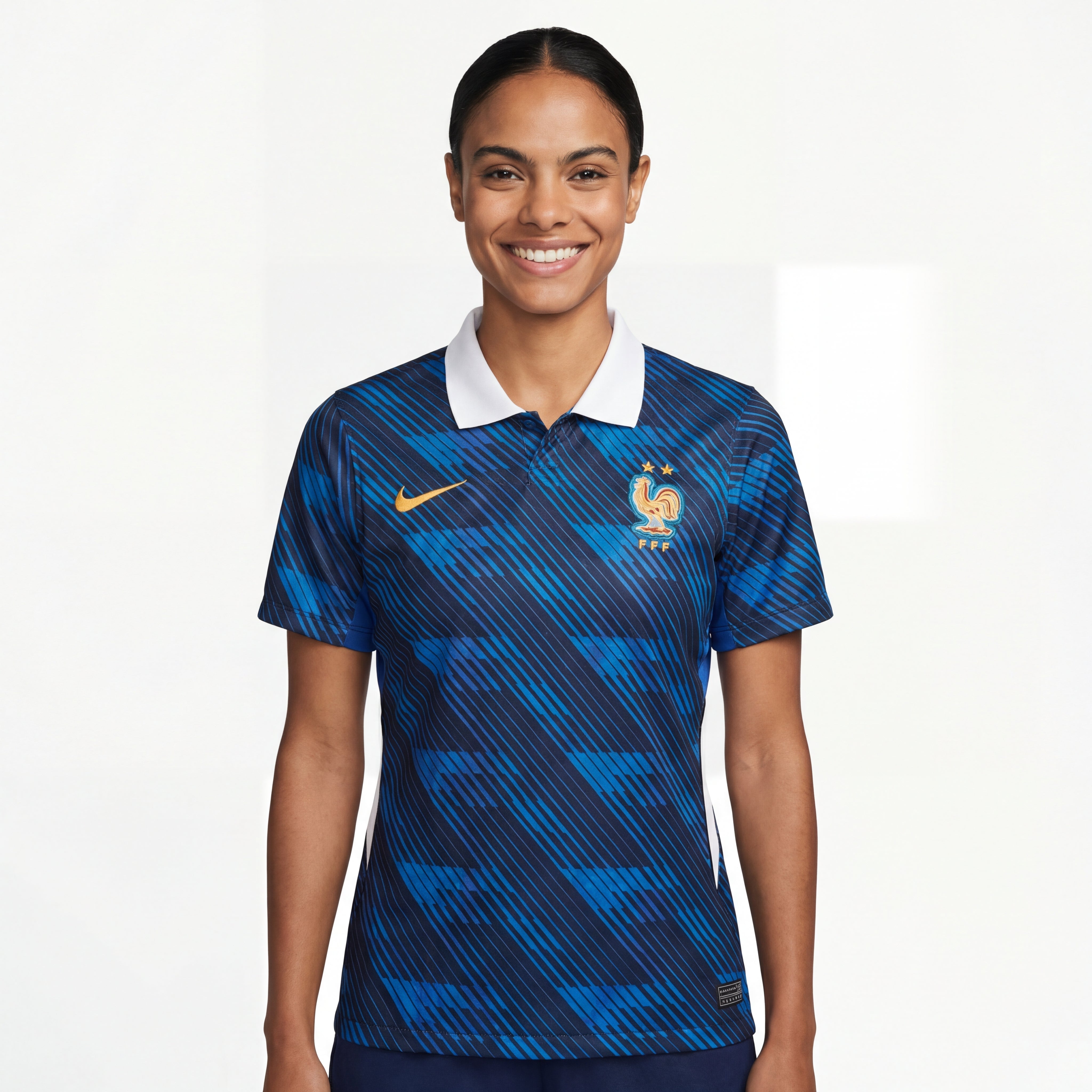 Camiseta Francia Mundial Mujer 2026 Primera Equipación